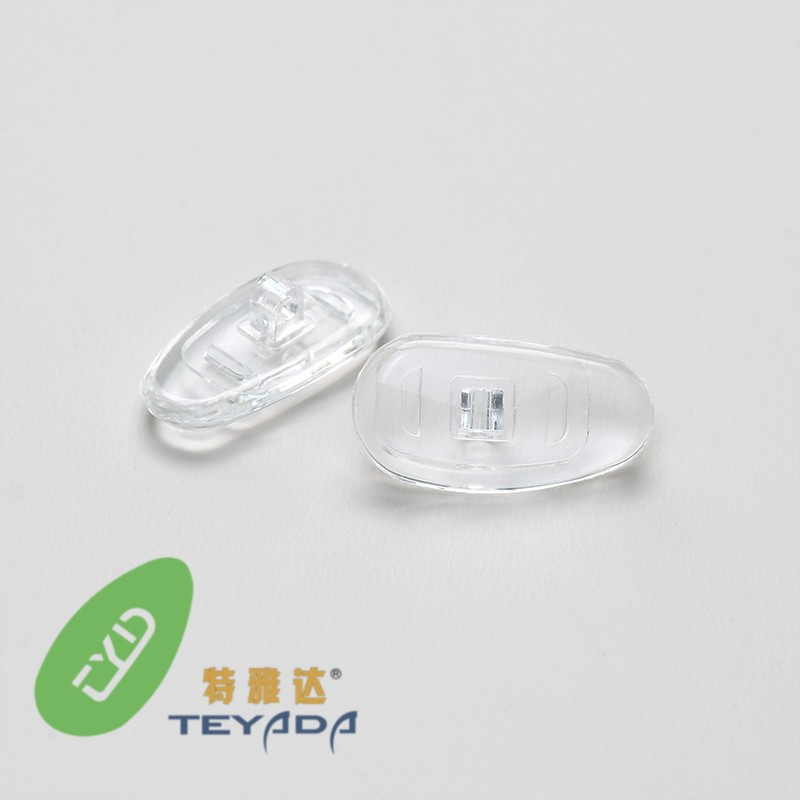 G-408 D-Shape 13.9mm Screw/Clip-ON Nose Pad