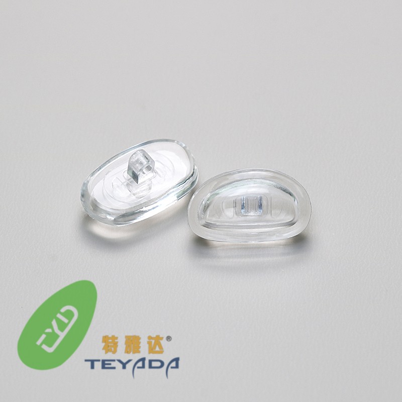 Q-22 Air-Vacuum D-Shape 12mm Screw/Clip-ON Nose Pad