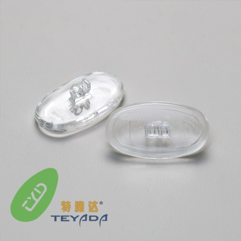 G-286 Oval 16.7mm Screw & Clip Dual Function Nose Pad