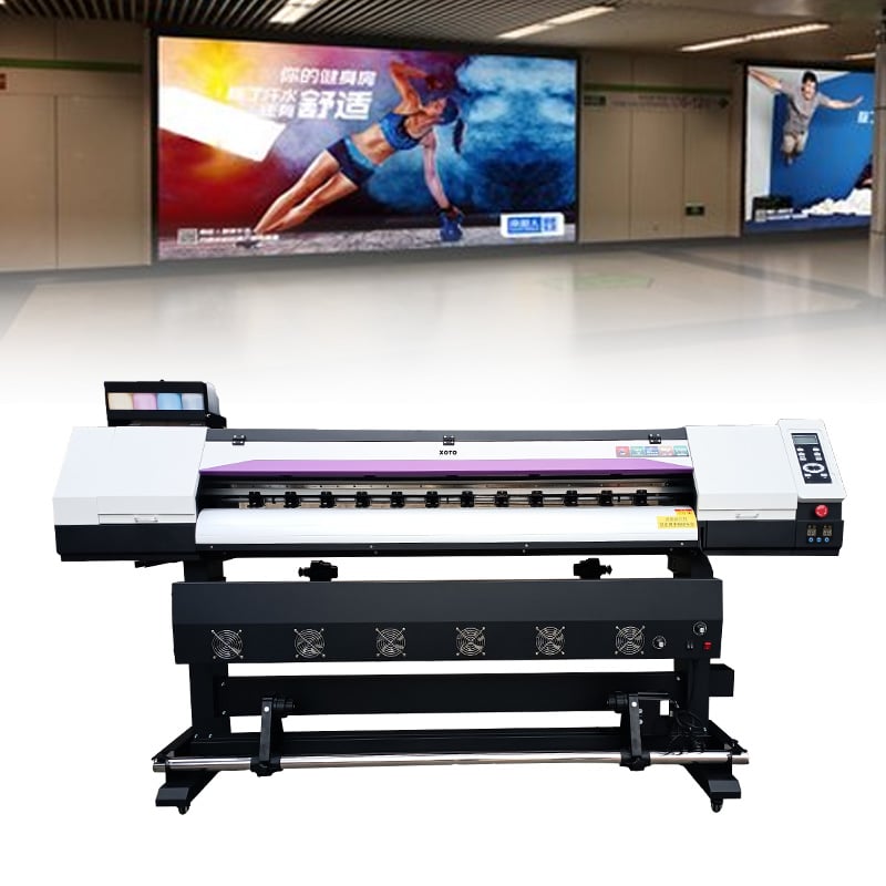 6FT 180cm Eco-solvent Flex Banner Vinyl Sticker Printer With I3200E1 Head