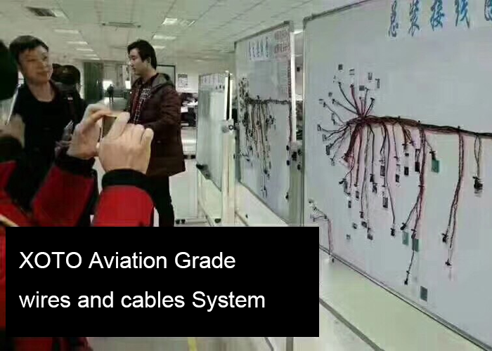 Adopted aviation-grade cable wires.