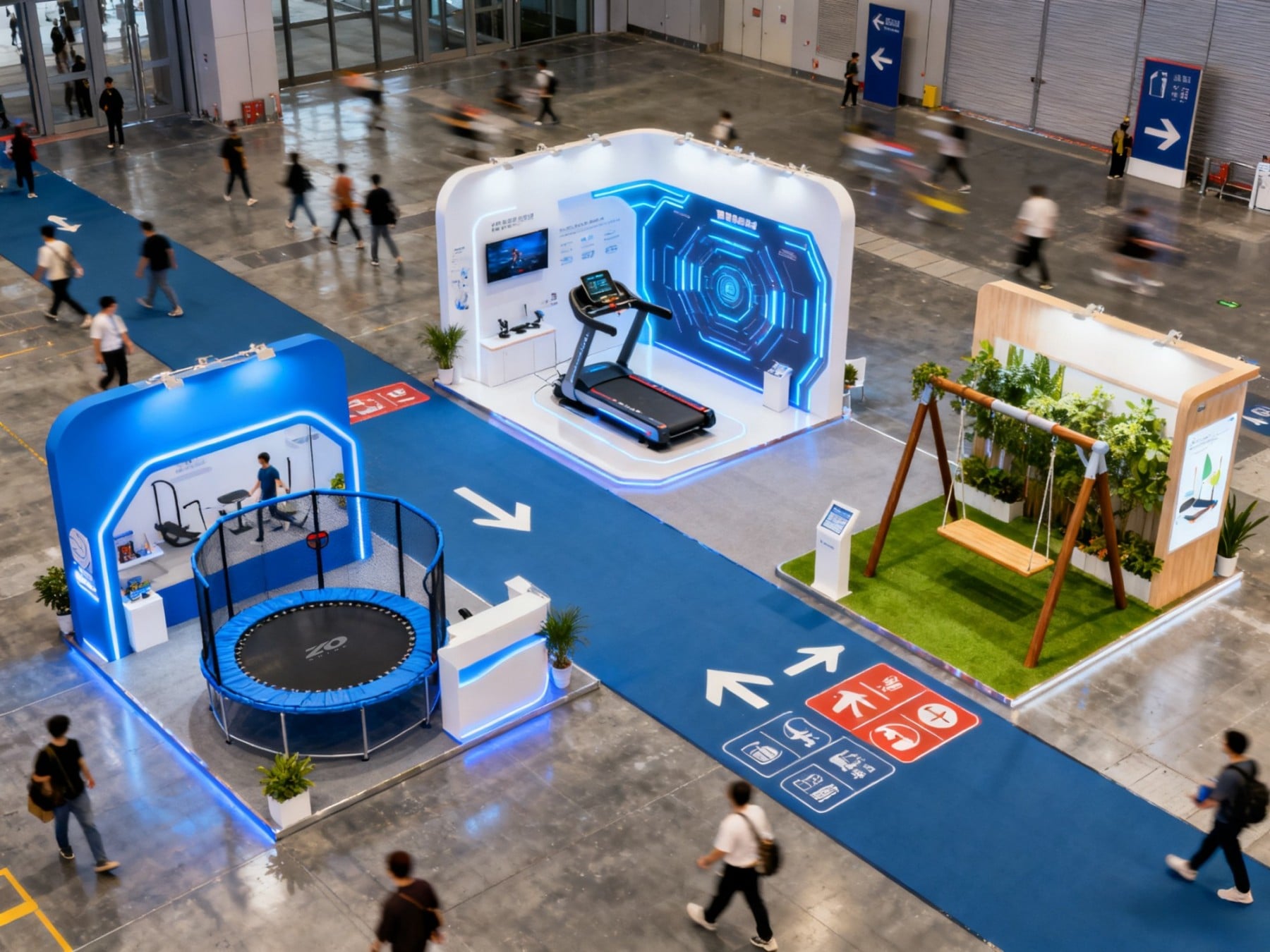 2025 Canton Fair Booth Guide: Bomo Fitness’ Three Booths for Targeted Global Demand Matching