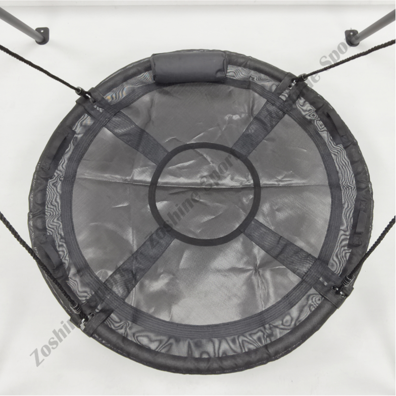 Why does our fitness trampoline use galvanized steel to withstand sweat and humidity?
