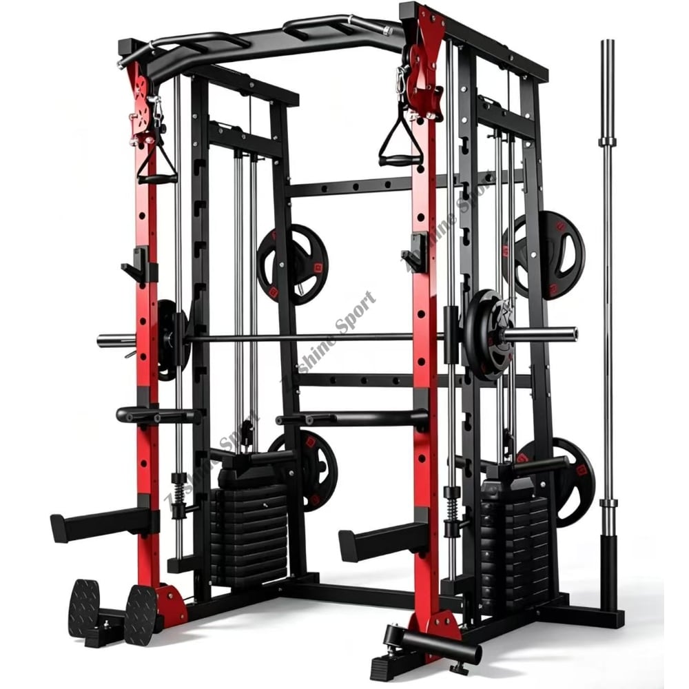 Zoshine Multi-functional Smith Machine Home Use Commercial Gym Equipment Bench Press Squat Training Device
