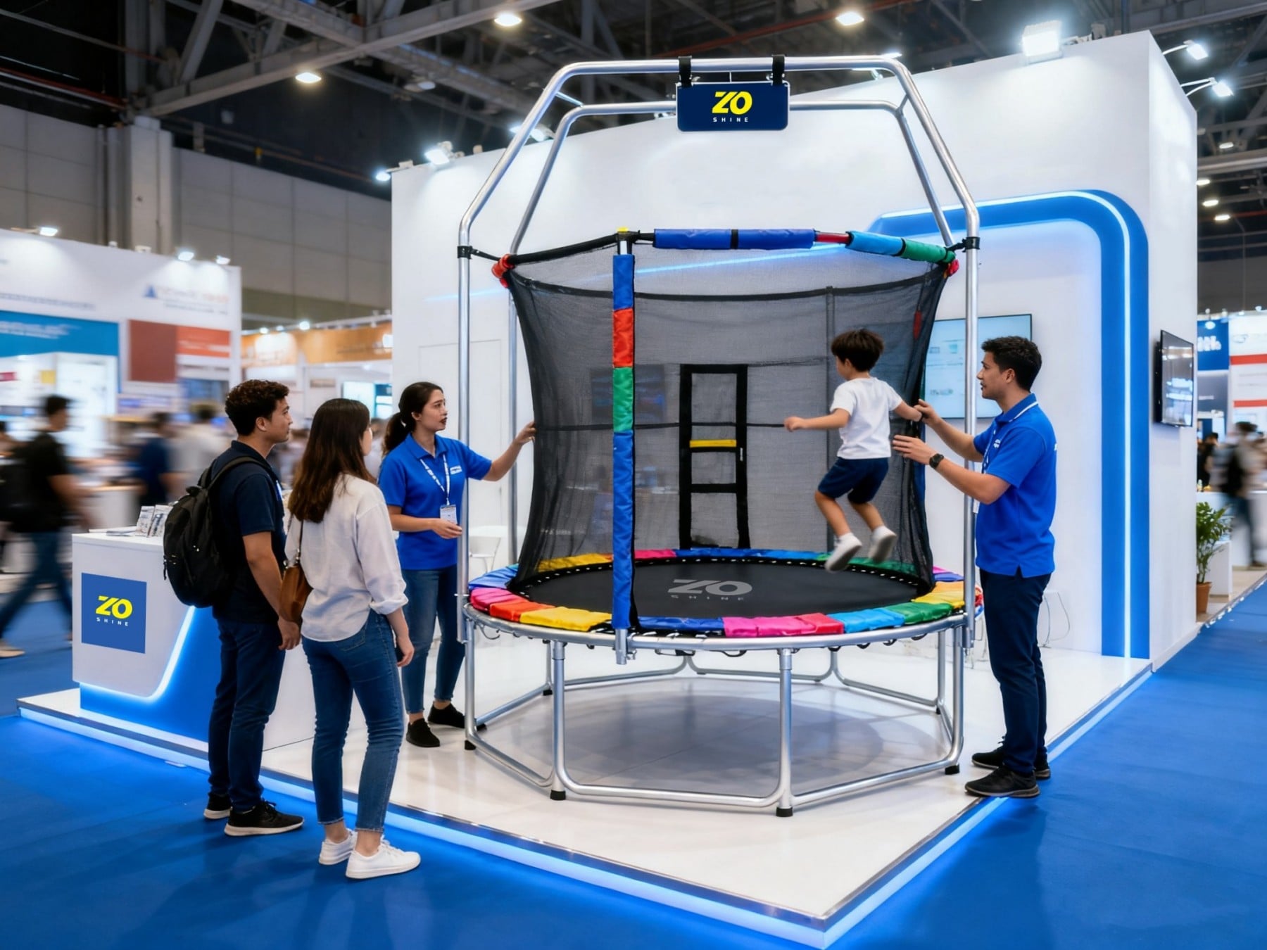 Yongkang Bomo Fitness Equipment Confirmed to Attend 2025 Canton Fair, Showcasing New Trampoline Products on Global Stage