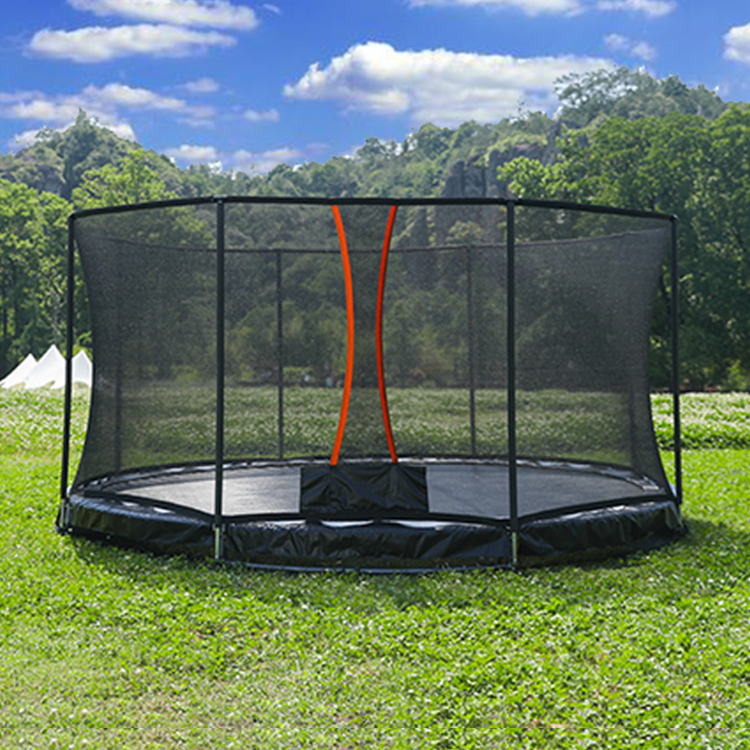 Inground trampoline hover