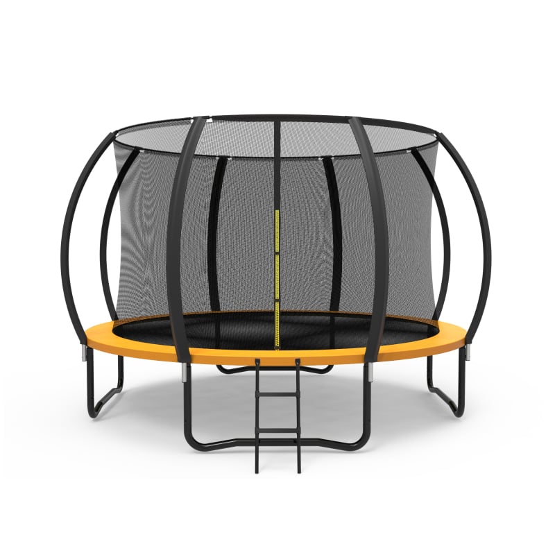 Zoshine Wholesale 10ft Round Pumpkin Trampoline for Family Fun | Durable PVC Frame