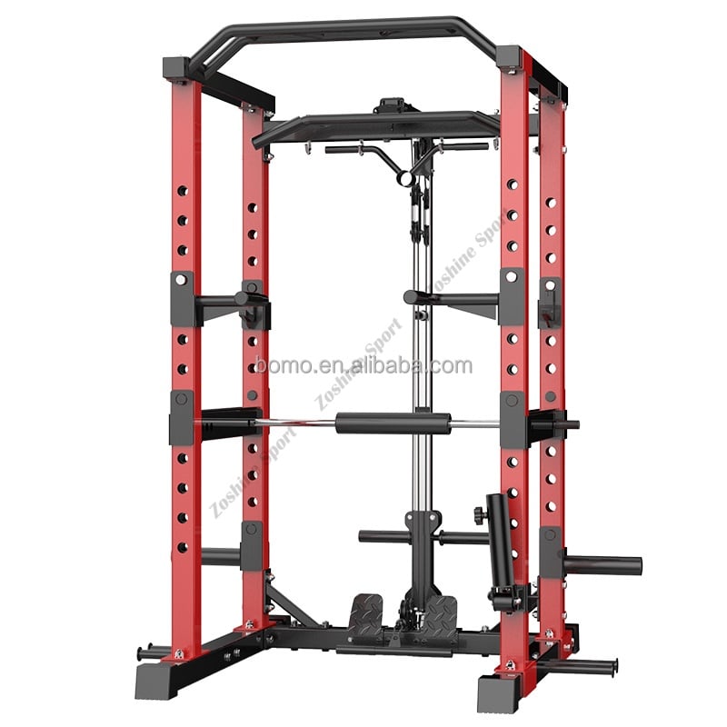 Zoshine All in One Smith Machine With Power Rack and Cable Crossover Gym Equipment