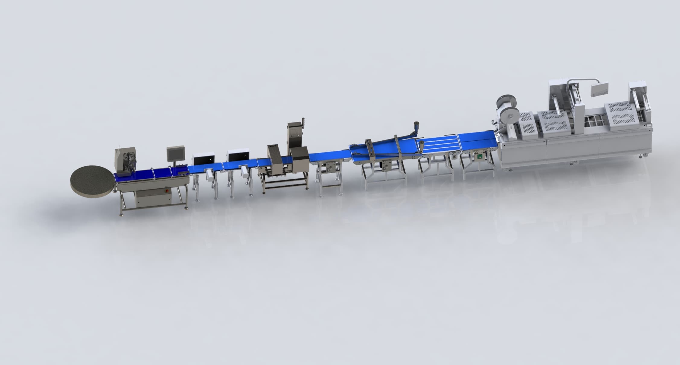 Automatic Loading System For Smokehouse Trolleys
