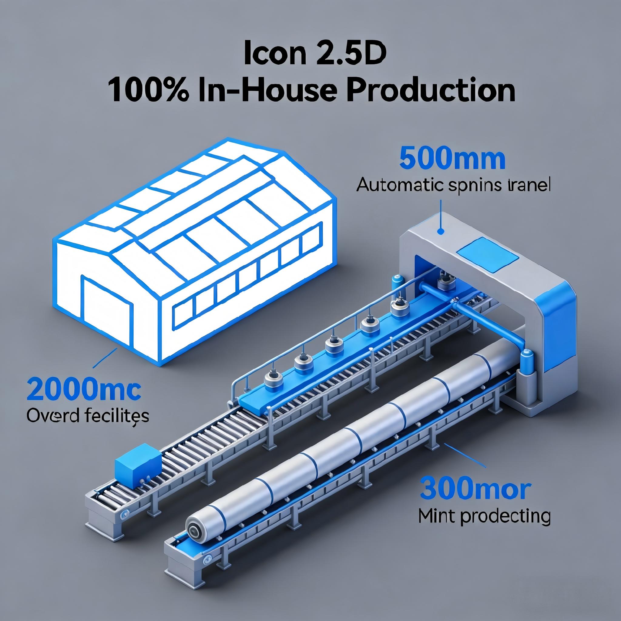 production 100 % intégrée