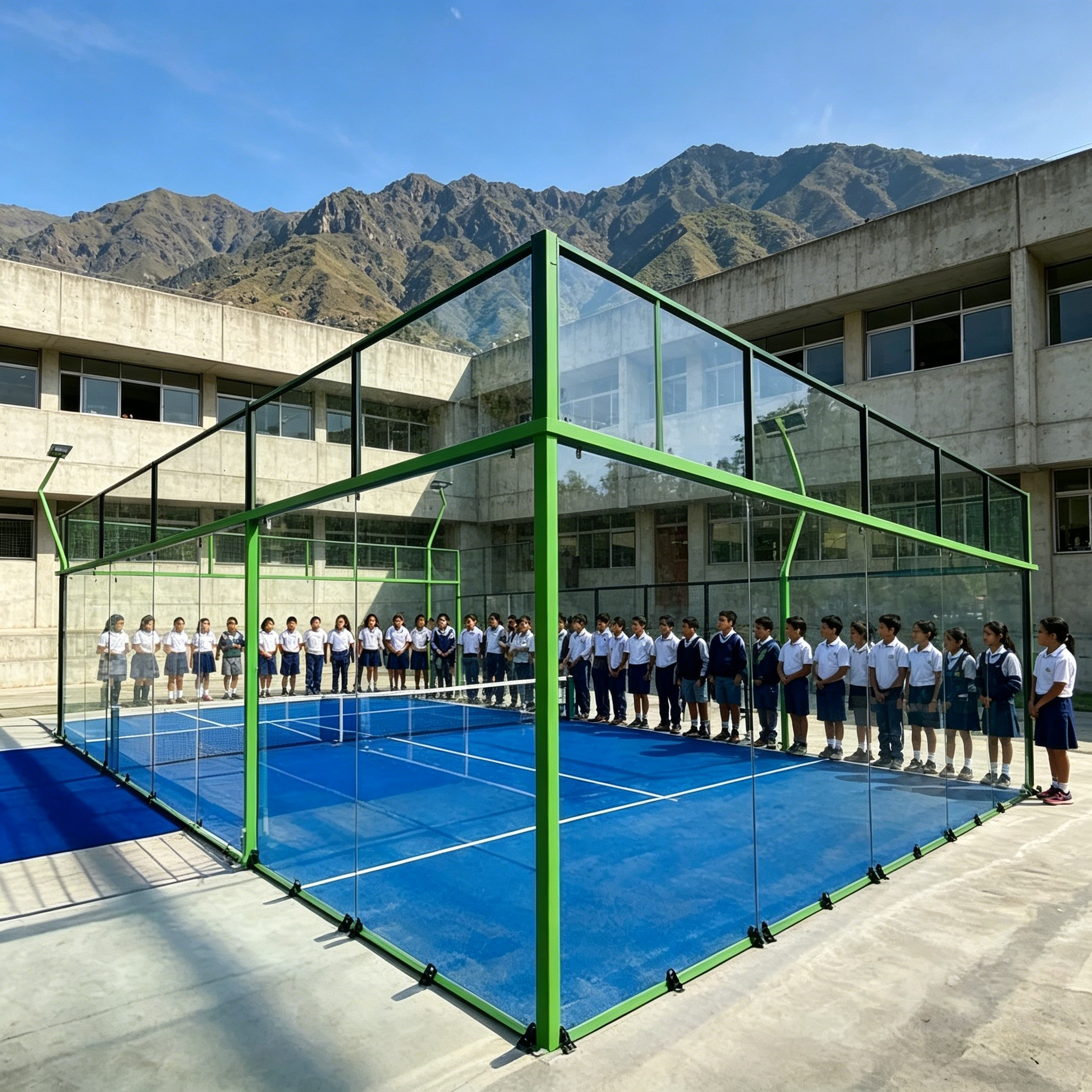 Whale Sport signe un accord avec le gouvernement colombien pour installer des terrains de padel mobiles dans 100 écoles publiques.