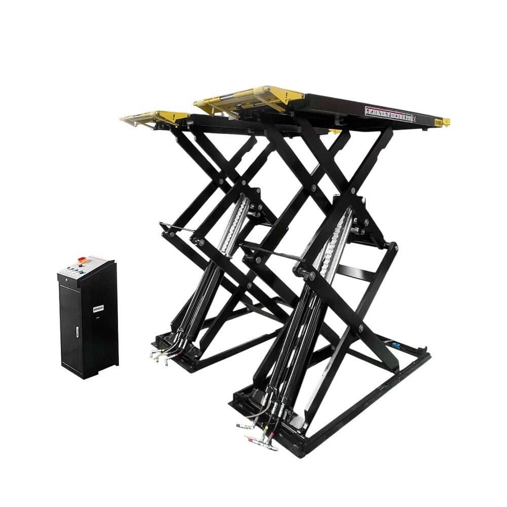 MFC-100 Full Rise Sissor Lift Use with Air Compressor