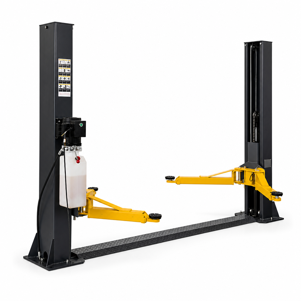 TP-3D2000 Short Two Post Lift with Manual Two Side Release