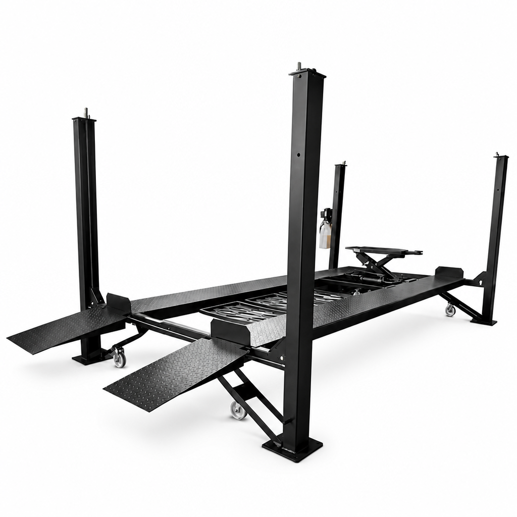 TP-4C Professional Four Post  Hydraulic Car Parking Lift Garage Equipment