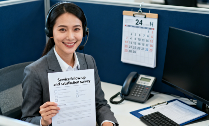 Serviceuppföljning och nöjdhetssurvey