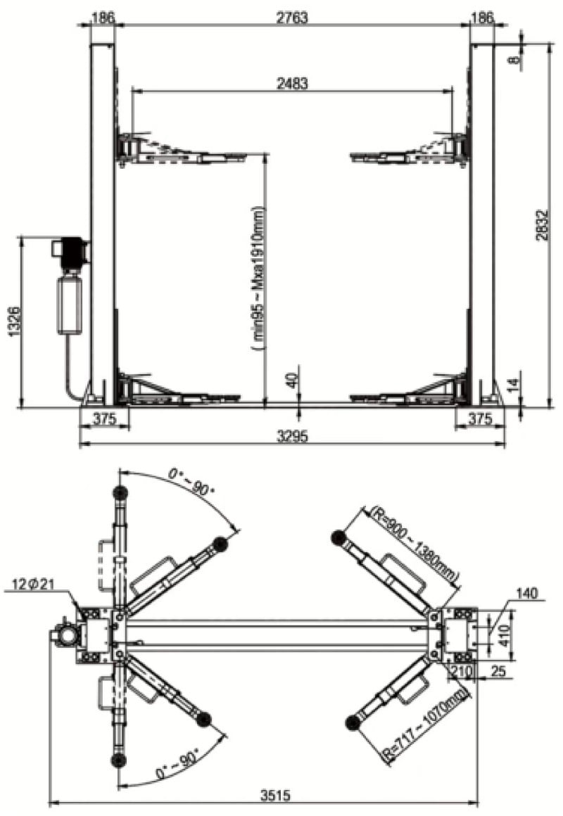 MANUAL TWO SIDE RELEASE  LIFT QJY4.0-D尺寸图毫米.jpg