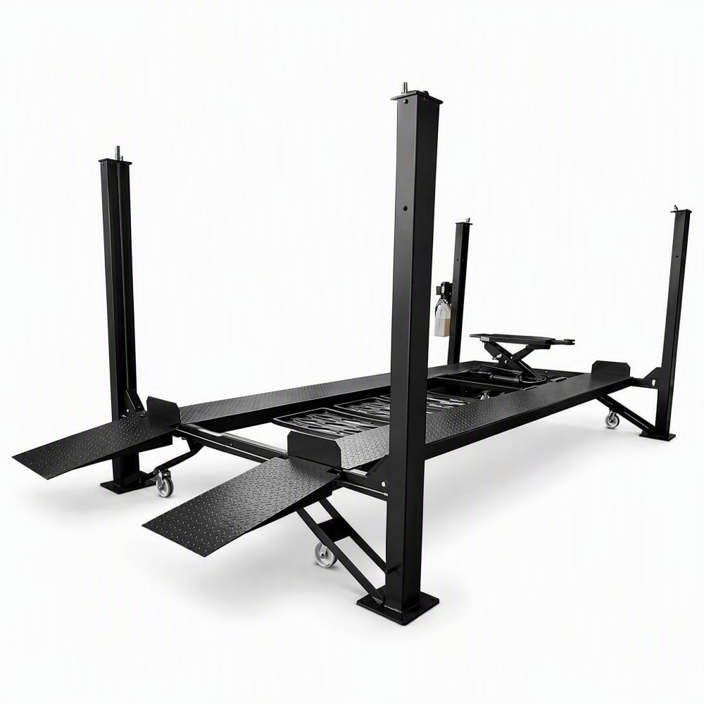 TP-4C1 High Quality Extended Four Post Car Parking Lift for Maintenance