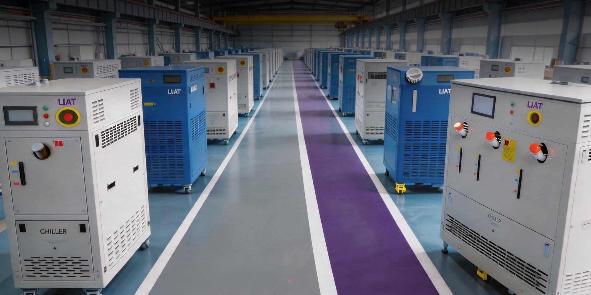 ±0.1°C Precision Industrial Chillers