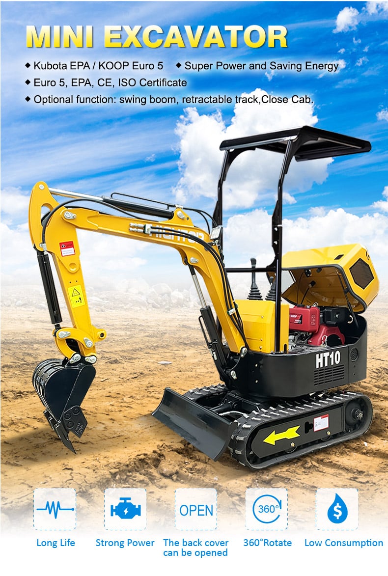 HT10C Hydraulic Mini Excavator