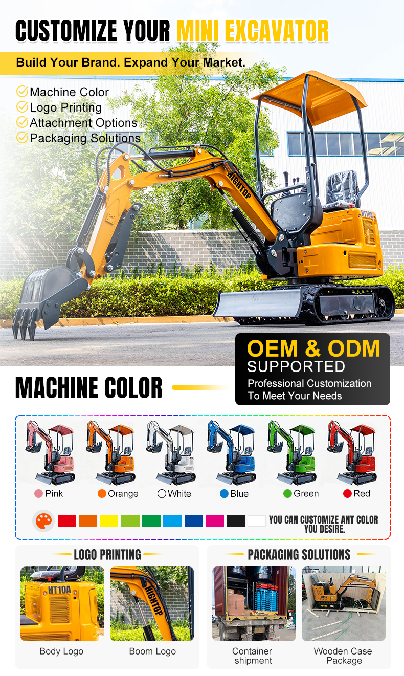 HT-10A Mini Excavator