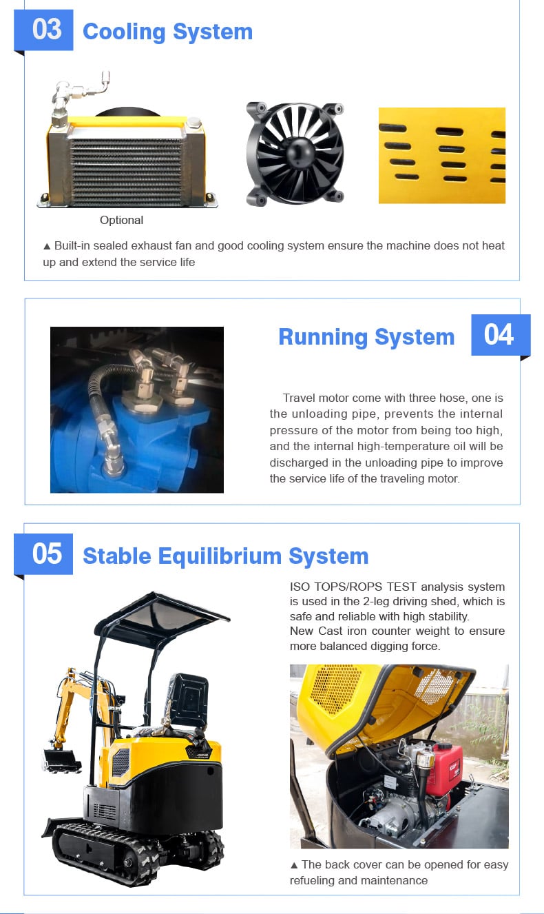HT10C Hydraulic Mini Excavator