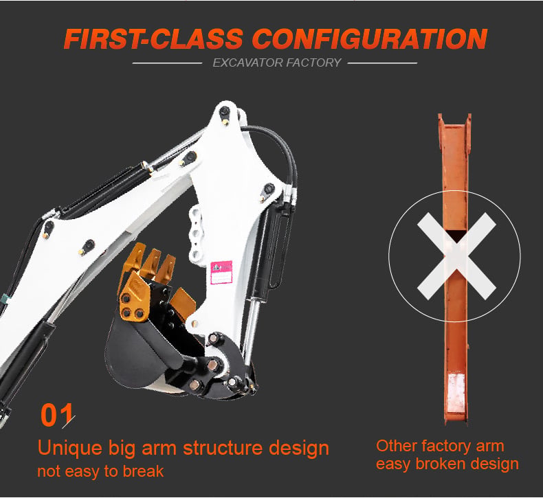 HT08 mini excavator