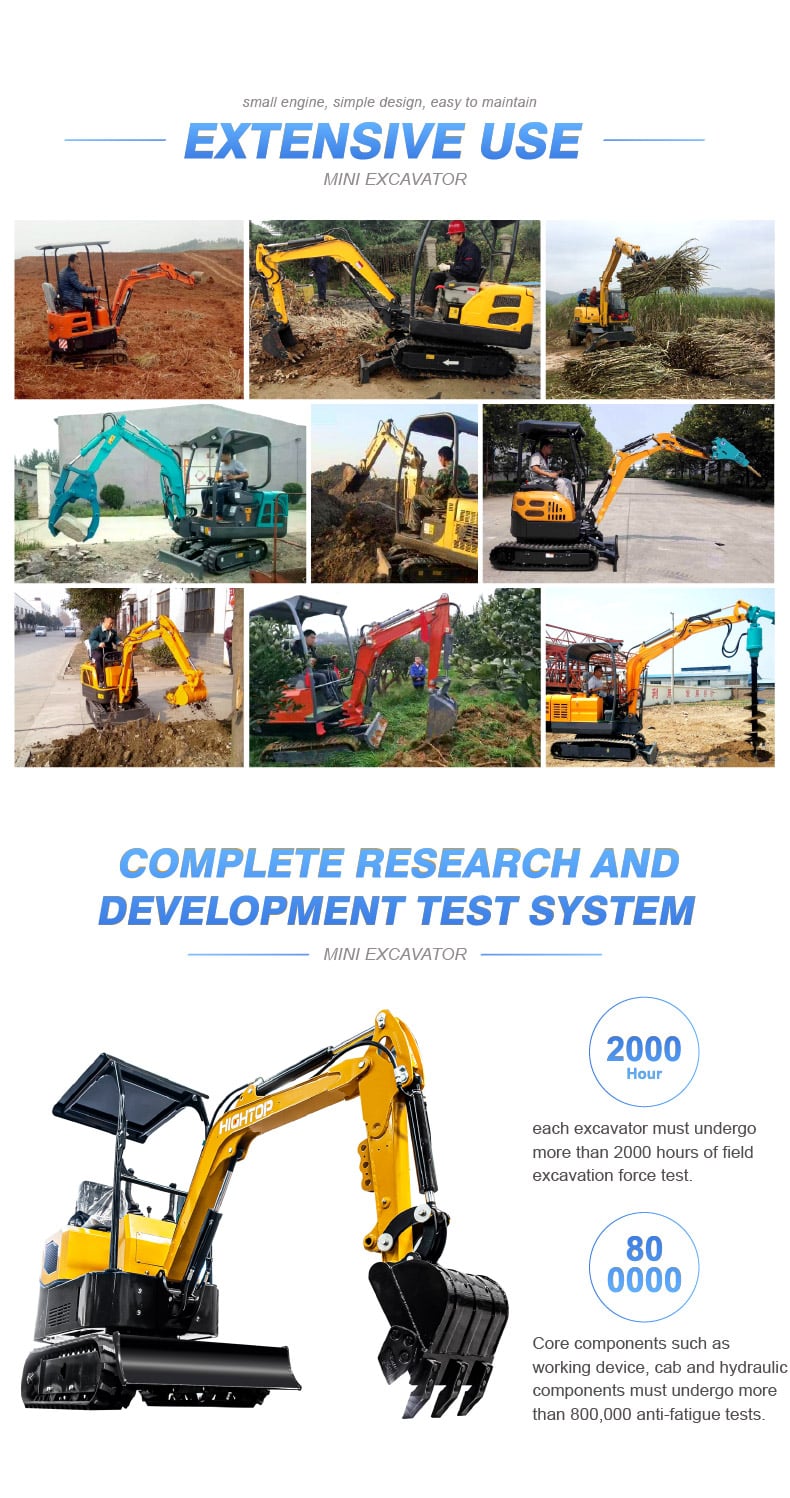 HT10C Hydraulic Mini Excavator