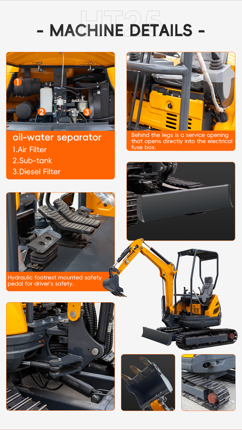 HT-25 Small Excavator