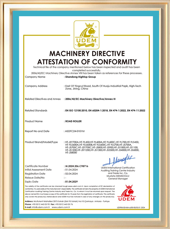 Certificado de calificación