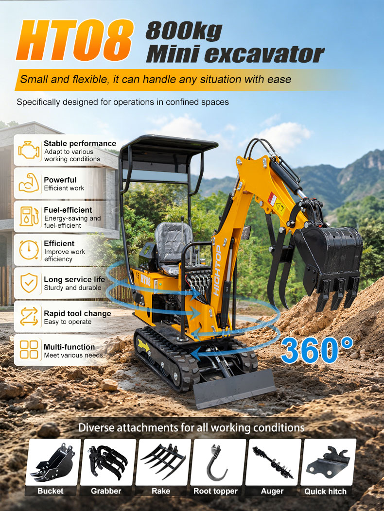 HT-08 Mini Excavator