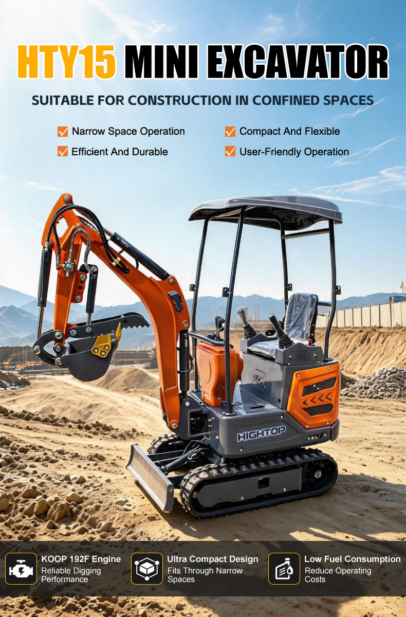 HTY15 Small Excavator