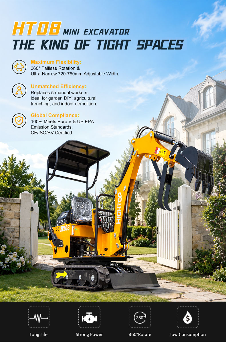 HT-08 Mini Excavator