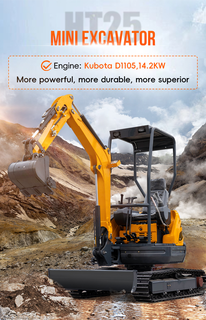 HT-25 Small Excavator