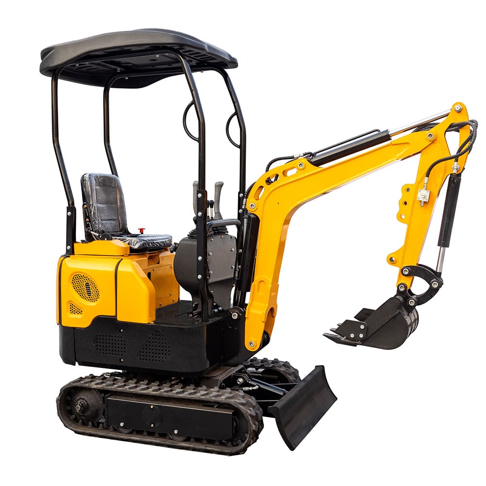 Excavadora mini de oruga HT10G de 1 tonelada