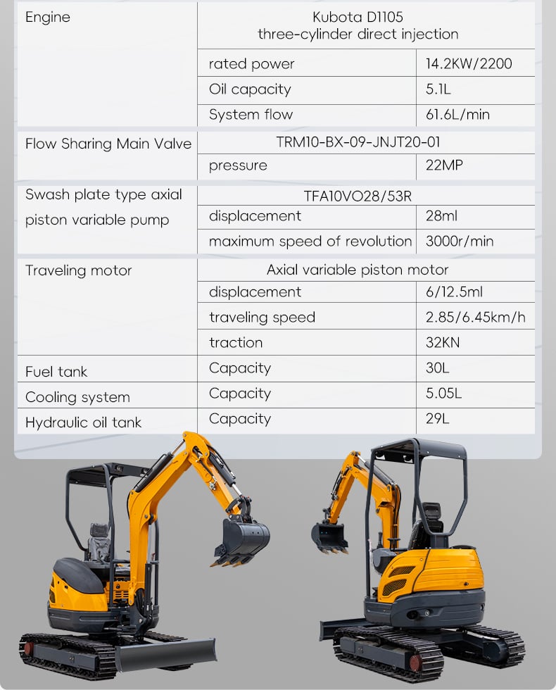 HT25 Mini Excavator