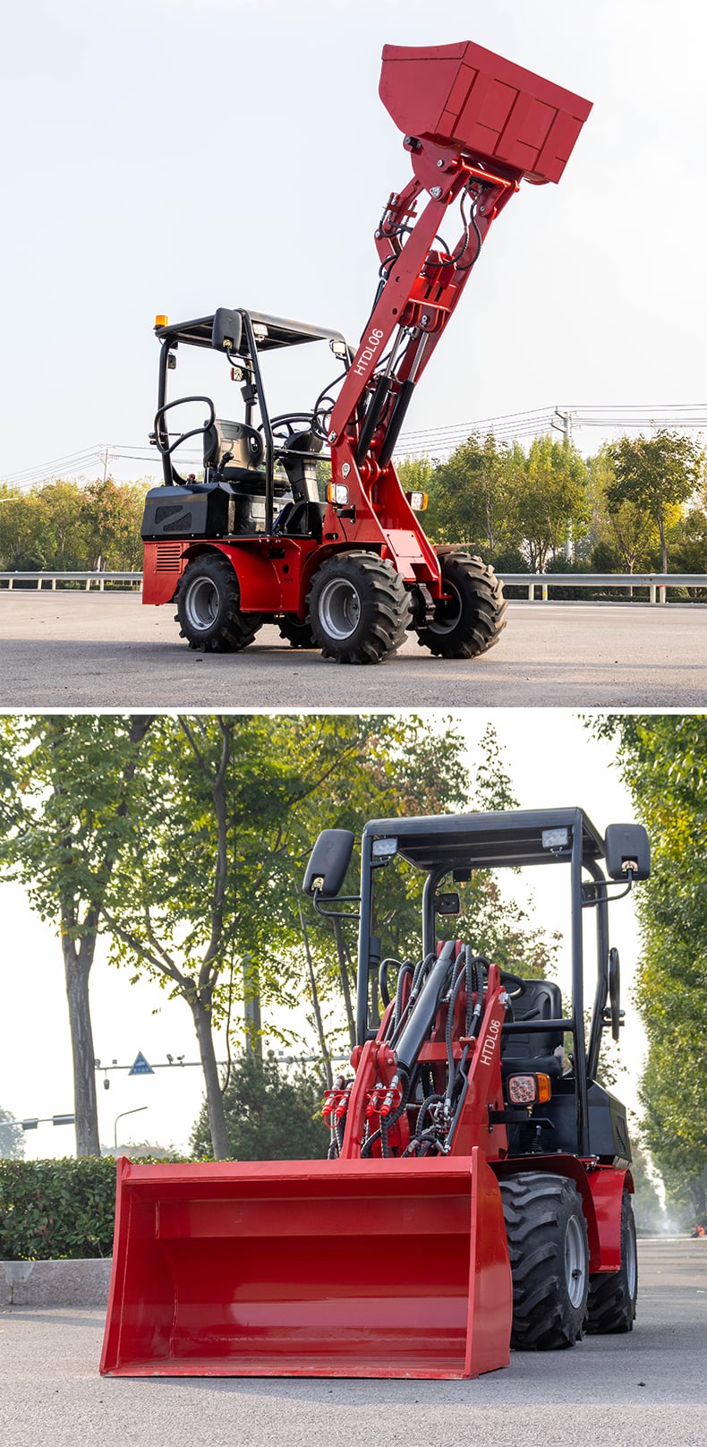 HTDL06 Wheel Electric Loader