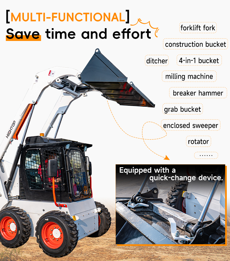 HTS50 Mini Skid Steer Loader