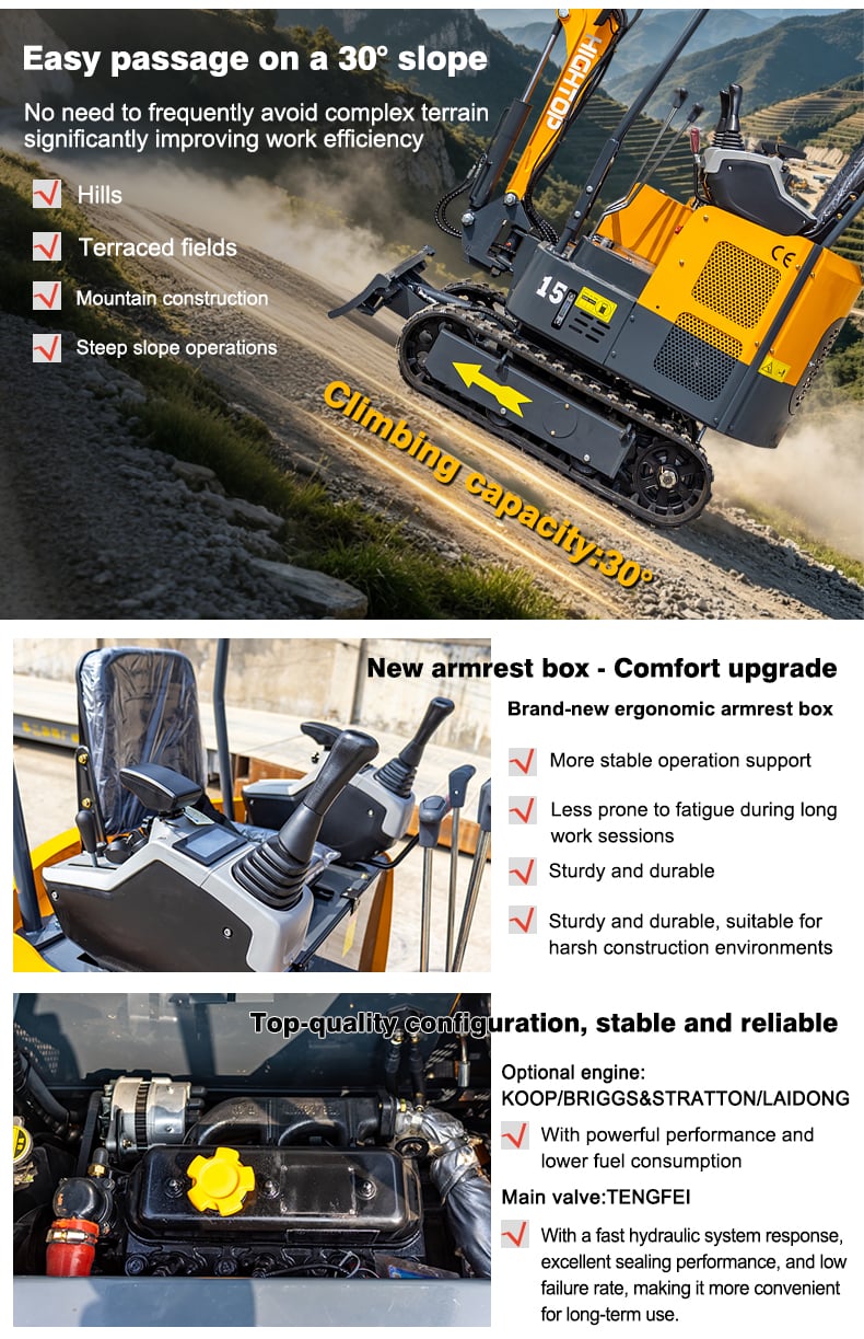 HT15 Mini Excavator