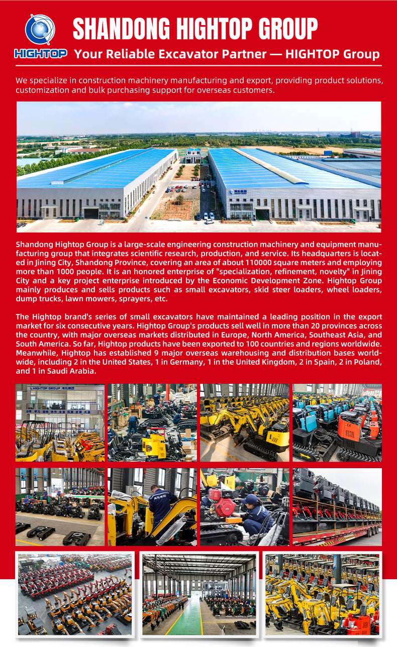 HT‑18 Hydraulic Mini Excavator