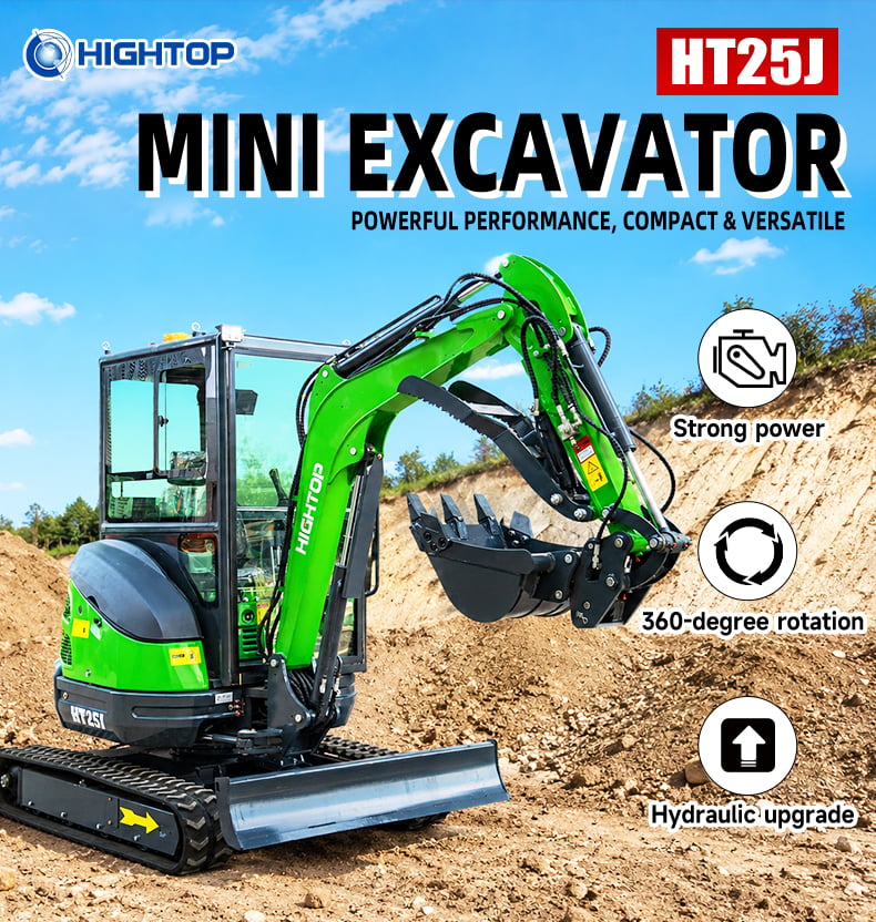 HT25J 2.5-ton Mini Excavator