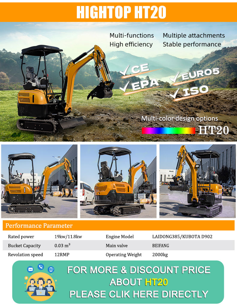 HT20Pro Mini Excavator