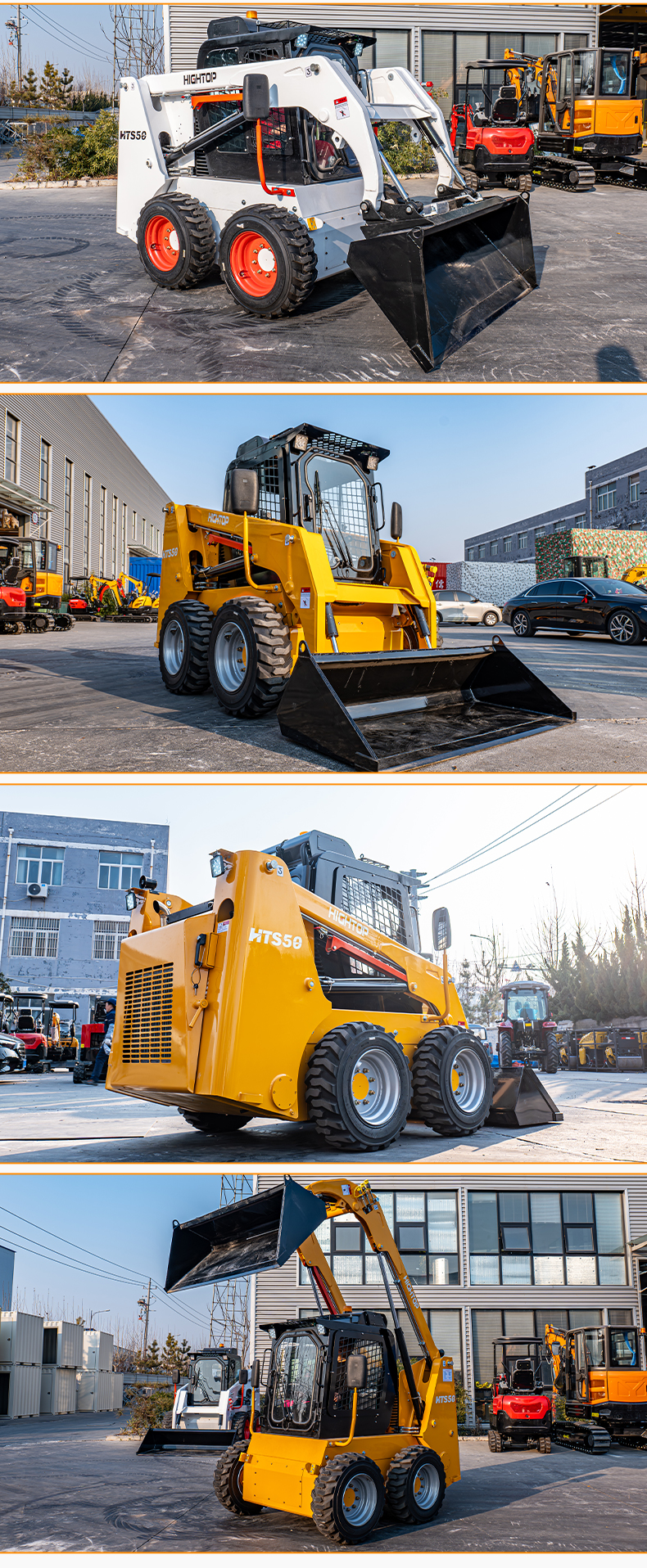 HTS50 Mini Skid Steer Loader