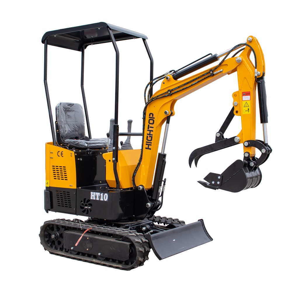 Excavadora Hidráulica Mini de Orugas HT10B 1000kg