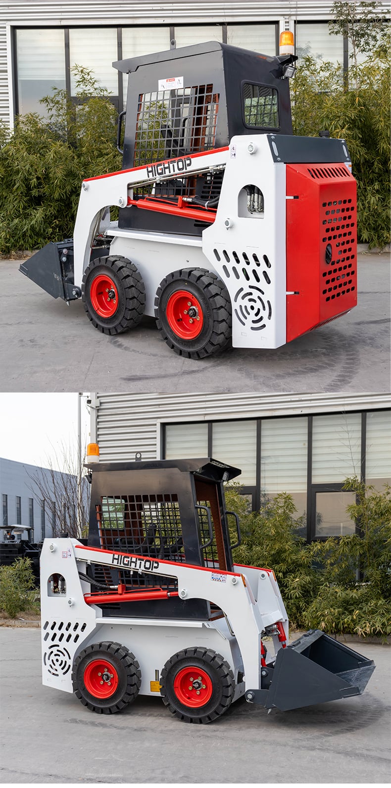HT-L25 Wheeled Skid Steer Loader