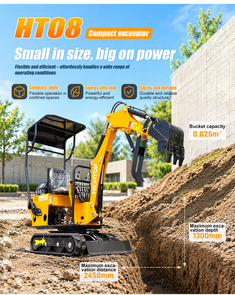 HT-08 Mini Excavator