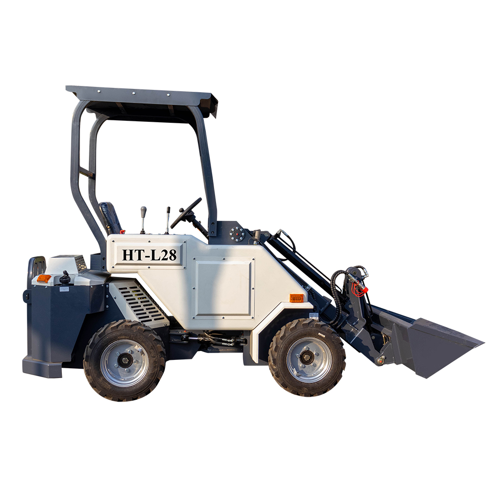 HT-L28 Mini cargador de ruedas con brazo telescópico