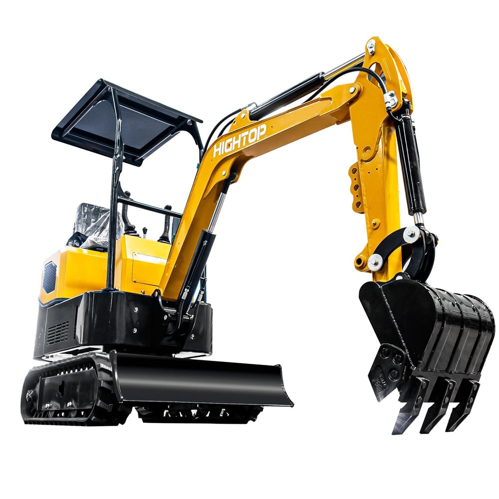 Excavadora hidráulica mini HT10C de 1 tonelada