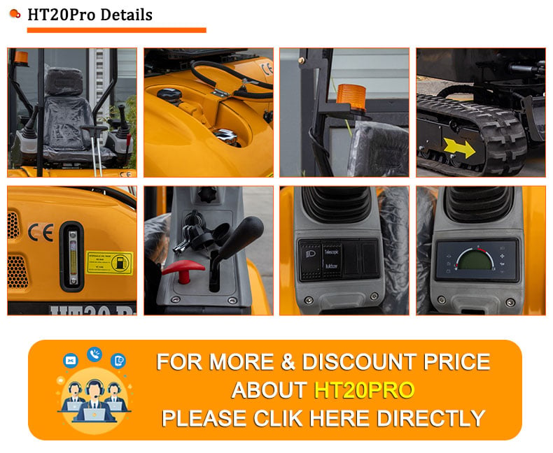 HT-20PRO Mini Excavator