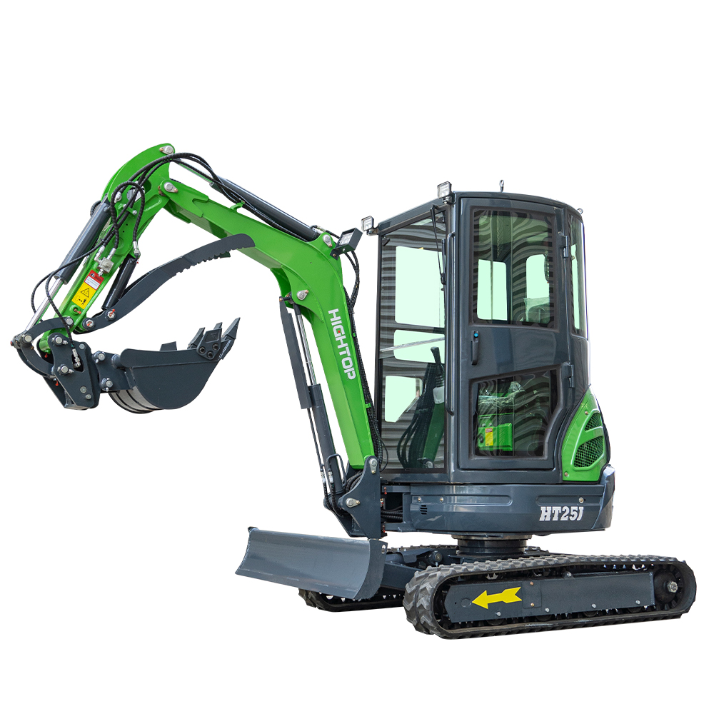 Excavadora mini HT25J de 2,5 toneladas con certificación CE