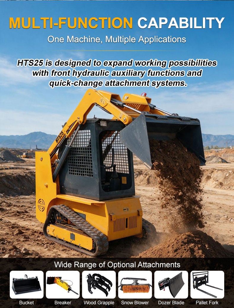 HTS25 Skid Steer Loader